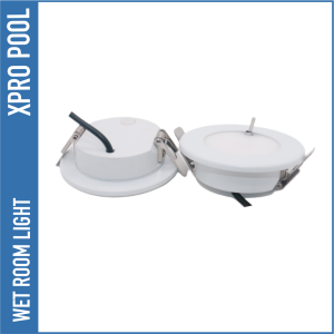 Spot encastrable pour sauna avec interrupteur à bascule 3W Aluminium IP67 12V