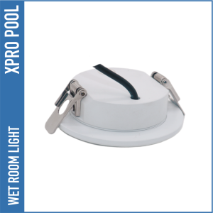 Foco empotrable para sauna con interruptor basculante 3W Aluminio IP67 12V