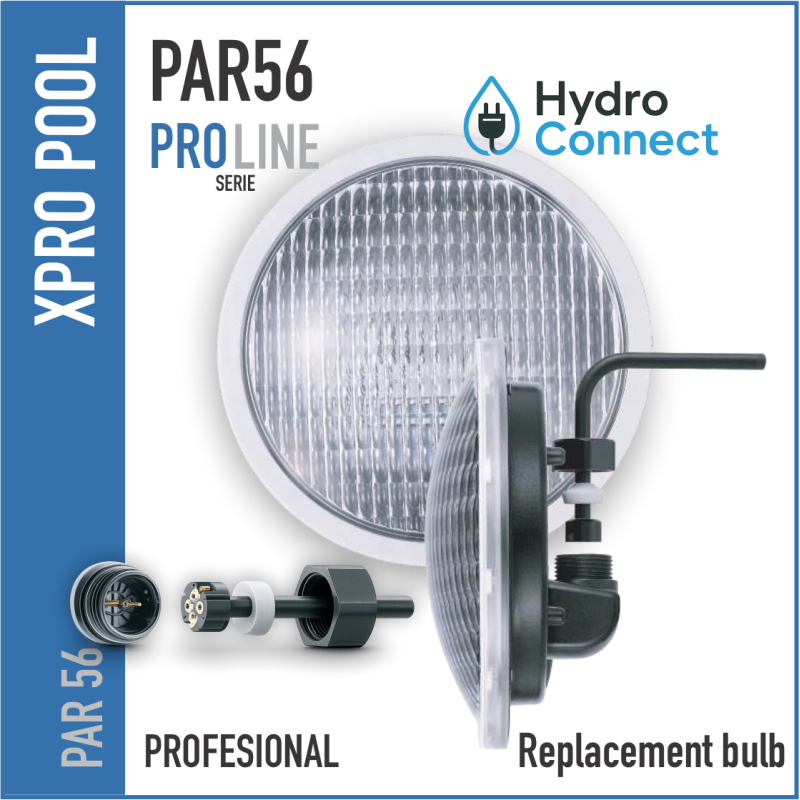 PAR56 HydroConnect™ Professional Series – LED Zwembadlamp Plug & Play