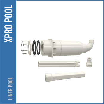 XPRO Pool Pasamuros LED 1½” Rosca Interior – Para Iluminación de Piscinas (50–63 mm)