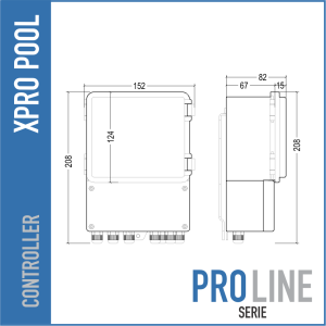 XPW-1075 Contrôleur Smart RGB / RGBW (5 Fils) – Avec Alimentation Intégrée