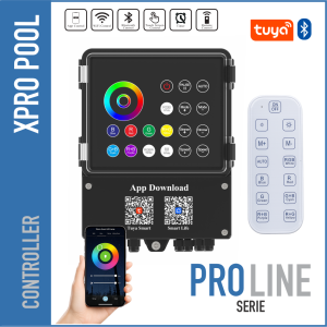 XPW-1075 Smart Controller RGB / RGBW (5-aderig) – Met Ingebouwde Voeding