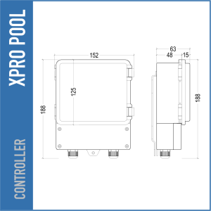 XPW-1071 PRO LINE Smart Controller RGB / RGBW (2-adrig) – Mit Integriertem Netzteil