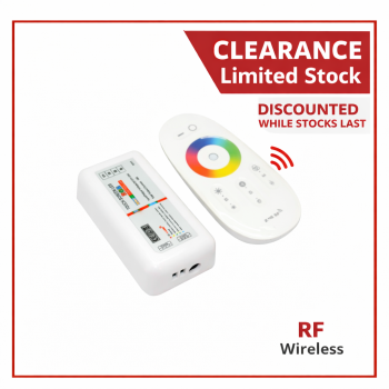 Controlador LED RGB 2.4G 3Canales 18A DC12-24V Controlador remoto