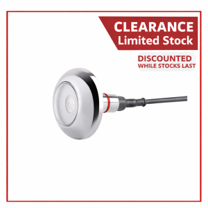 Lámpara LED para piscinas de fibra de vidrio y hormigón XPRO 62 mm Plug-In de 1,2 pulgadas