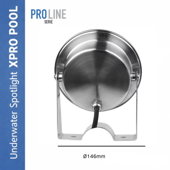 PRO LINE | Onderwater spot RVS 316L | 146 mm | 9W - 18W - 25W