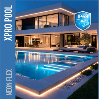 PROLINE IP68 L SERIE — 24V Neon LED Strip voor Zwembad