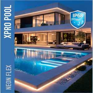 PROLINE IP68 SÉRIE L — Ruban LED Néon 24V pour Piscine