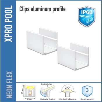 PROLINE IP68 SÉRIE L -R- Ruban LED Néon 24V pour Piscine PROLINE IP68 SÉRIE L -R- Ruban LED Néon 24V pour Piscine