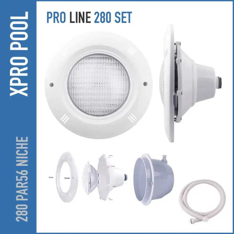 Build-in niche Niche ABS PAR56 for concrete pools.