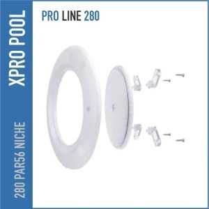 Build-in niche Niche ABS PAR56 for concrete pools.