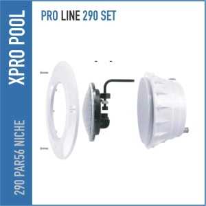 PAR56 Recessed Niche for Concrete Swimming Pools – Ø290 mm – IP68 – ABS