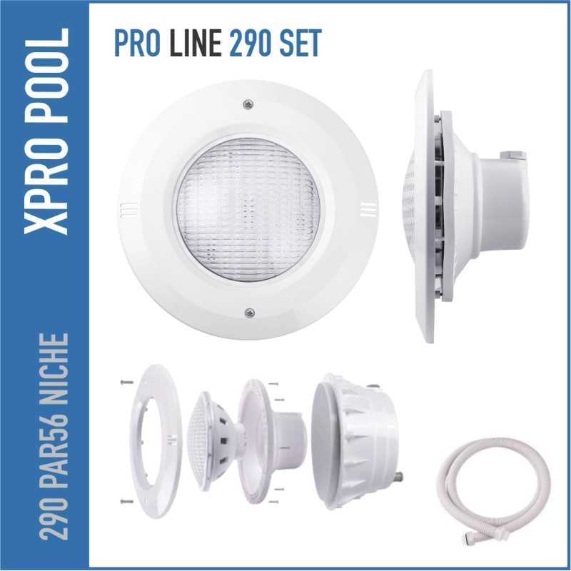 PAR56 Recessed Niche for Concrete Swimming Pools – Ø290 mm – IP68 – ABS