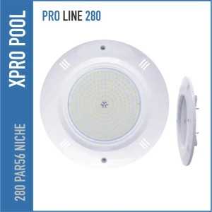 Nicho Empotrable PAR56 para Piscinas de Liner / Vinilo – Ø280 mm – IP68 – ABS