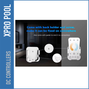 Ultradünne RGB / RGBW RF Fernbedienung – LED Dimmer mit Touch-Farbrad 12V kabelloser Controller