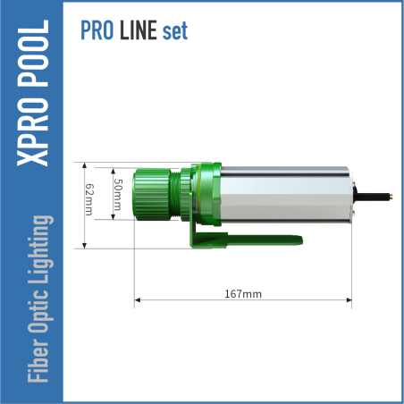 Fiber Optic Set – Sauna & Wellness Lighting (RGBW)