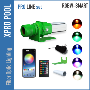 Fiber Optic Set – Sauna & Wellness Lighting (RGBW) 1.50 mm