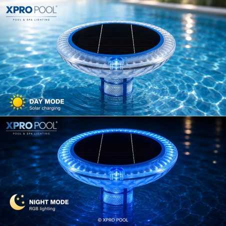 Solar Pool Ionizer PRO met RGB verlichting – Minder chloor & helder zwembadwater