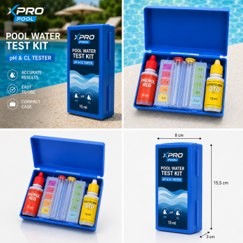 Kit de Test pH et Chlore 15 ml – Testeur d’Eau de Piscine