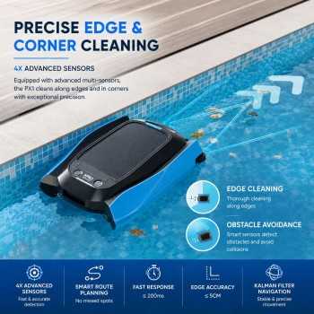 PX1 Solarbetriebener Pool Skimmer Roboter – Intelligenter Automatischer Poolreiniger PX1 Solarbetriebener Pool Skimmer Roboter – Intelligenter Automatischer Poolreiniger