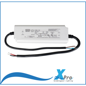 XPRO-BX150 - MEAN WELL LED-transformator 12 V/DC 150 W - 
