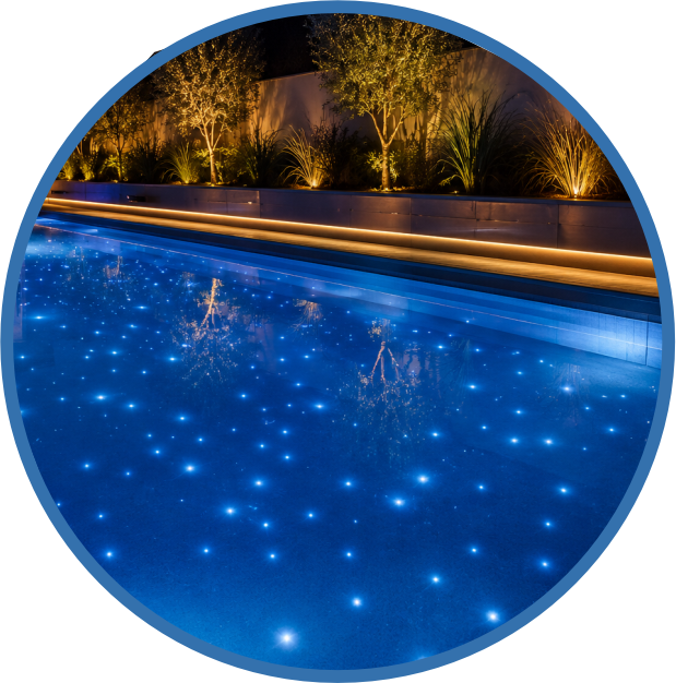 Fiber Optic Zwembadverlichting