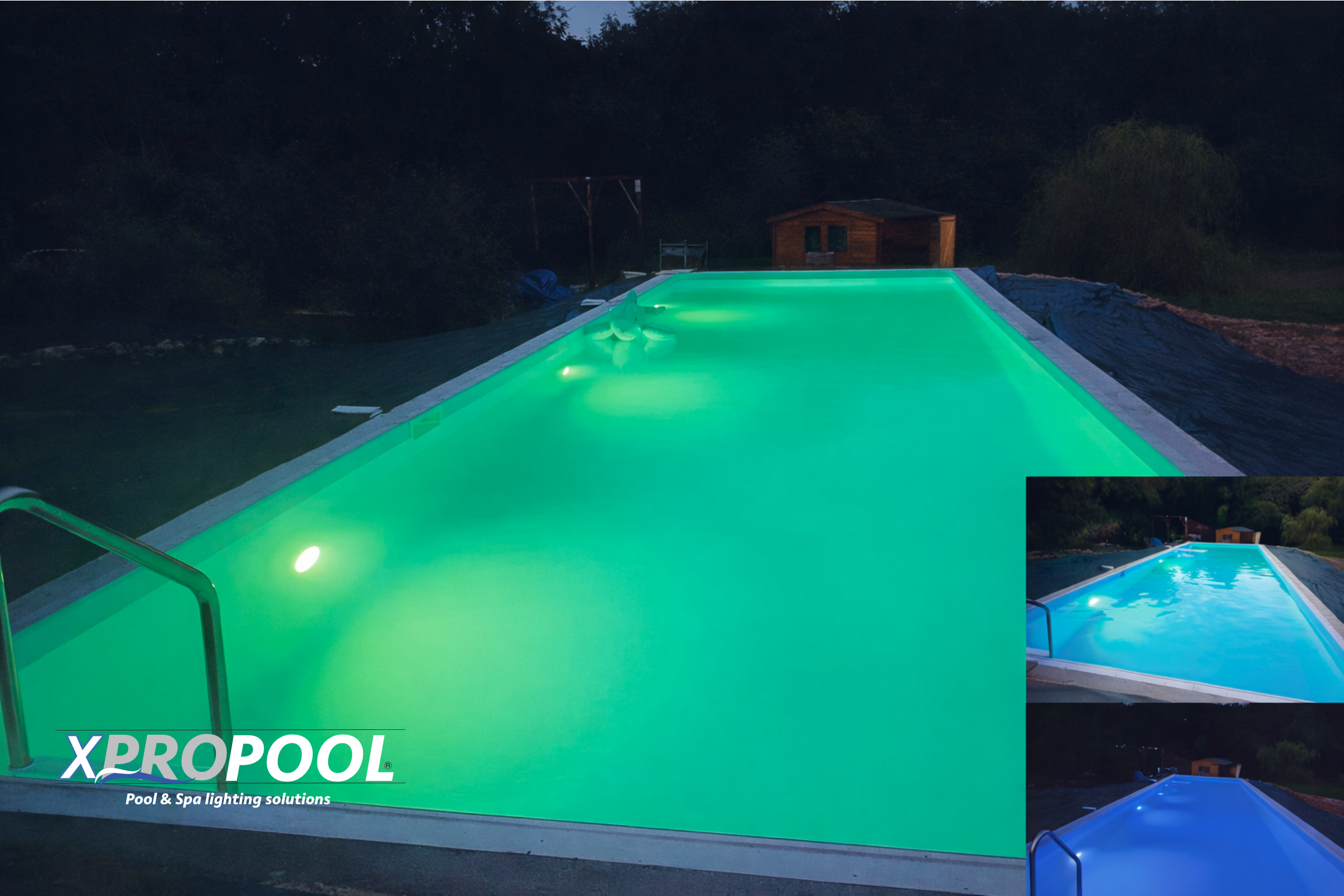 Gran piscina privada en Bélgica