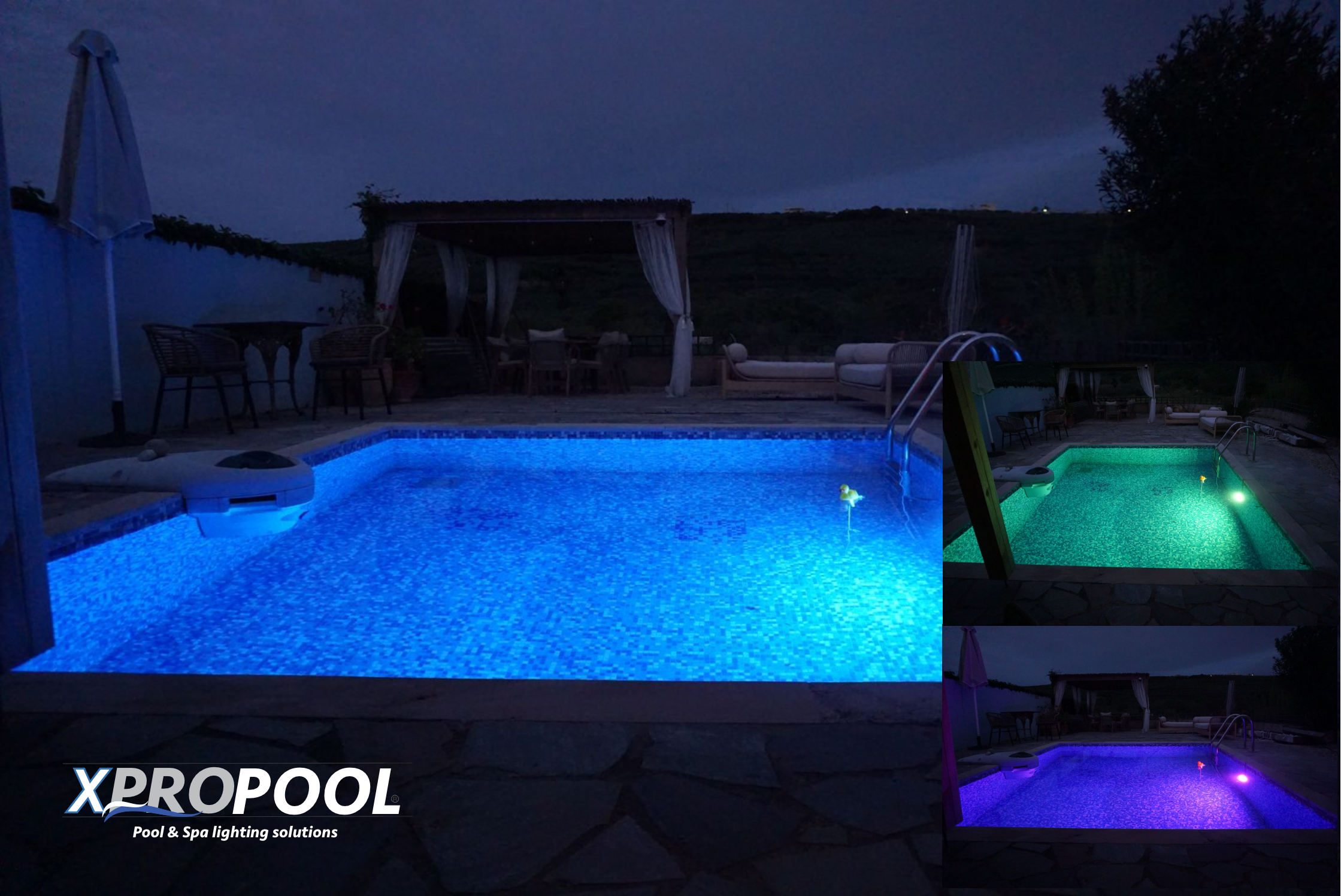 Piscina privada en Grecia