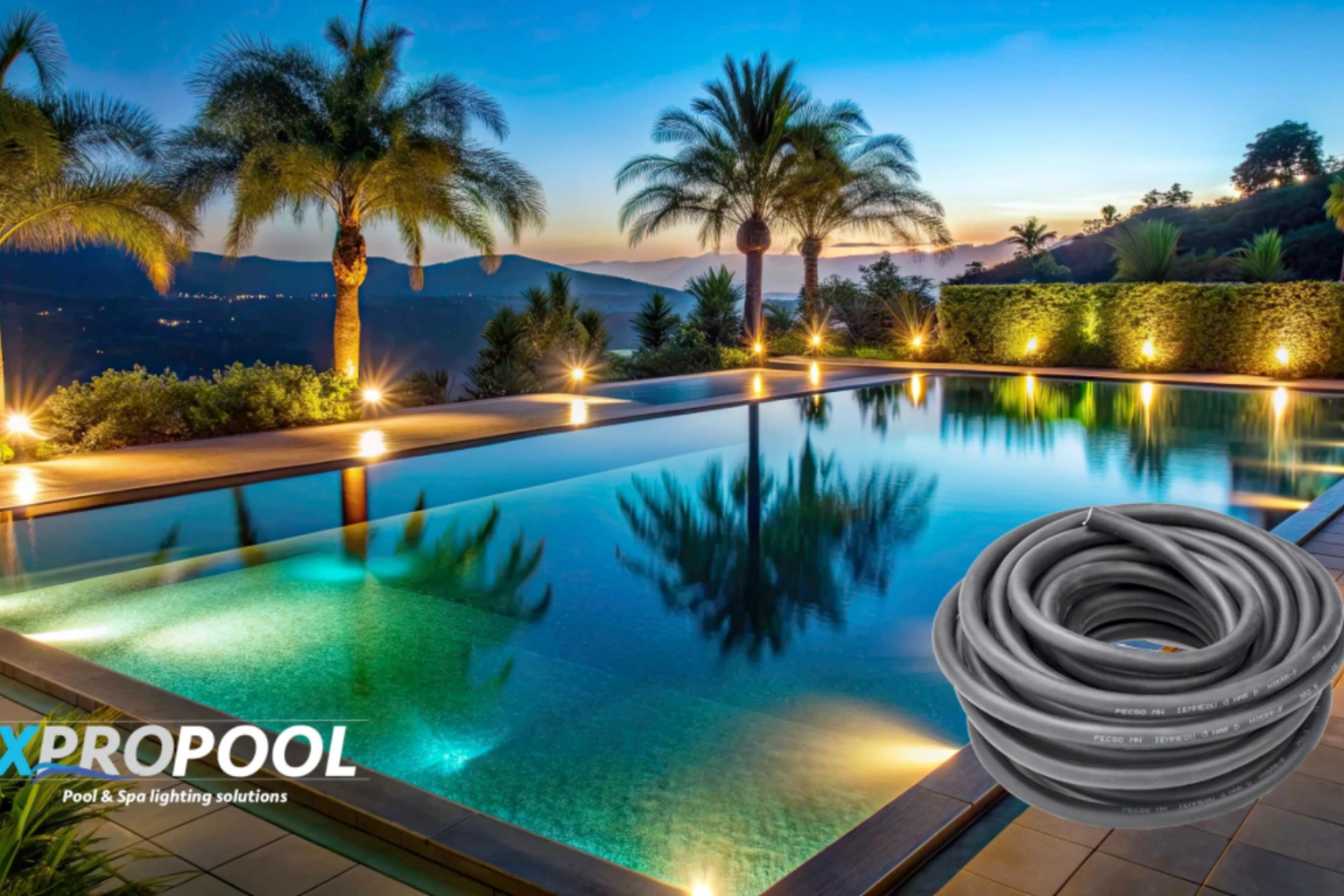 Exigences électriques pour le câblage de l'éclairage d'une piscine