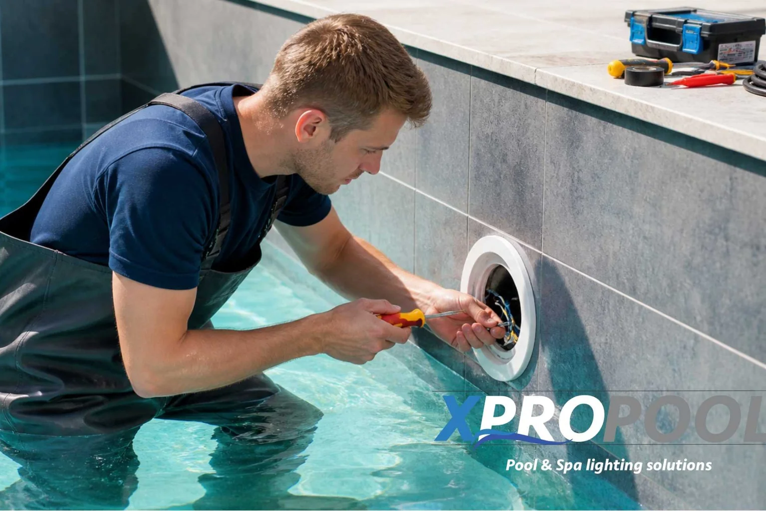 Comment installer un éclairage de piscine (Guide complet 12V / 24V LED)